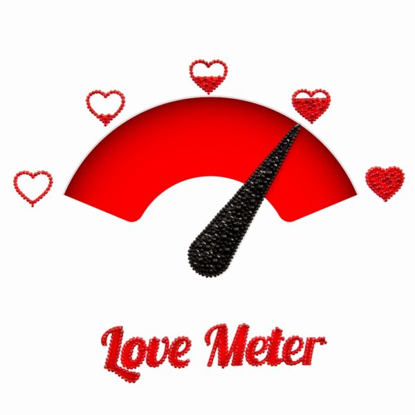 Комплект за бродиране с мъниста, 33027 LOVE METER