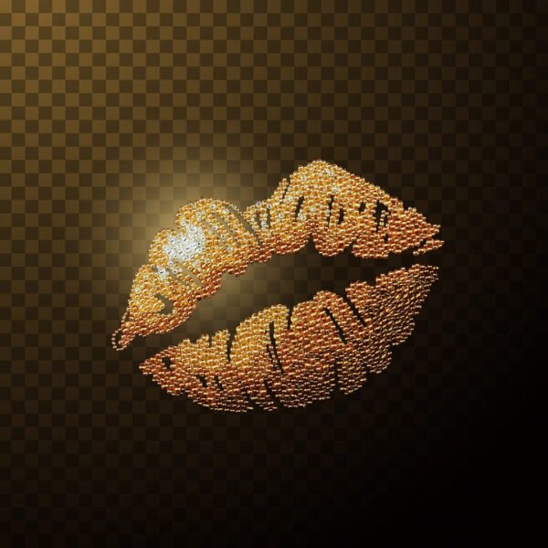 Комплект за бродиране с мъниста, 55029 GOLDEN KISS