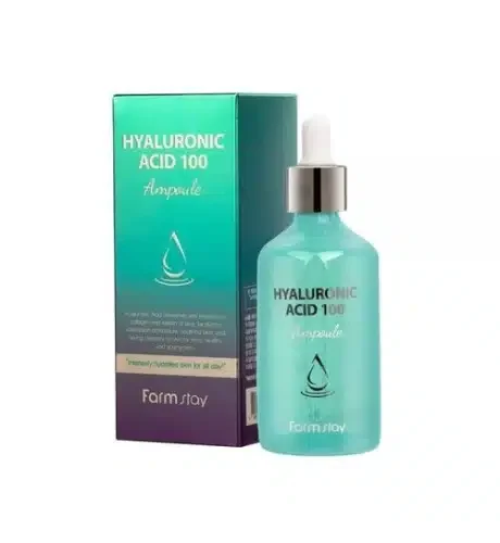 FarmStay Hyaluronic Acid 100 Ampoule, Ампула за лице с хиалуронова киселина, 17870