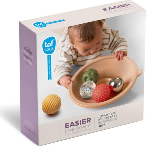 Бебешка играчка, Taf Toys, Купа с 5 сензорни топки Снимка на Бебешка играчка