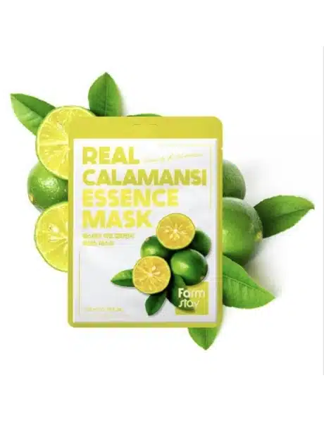 FarmStay Real Calamansi Essence Mask, Маска за лице със каламондин, 19138