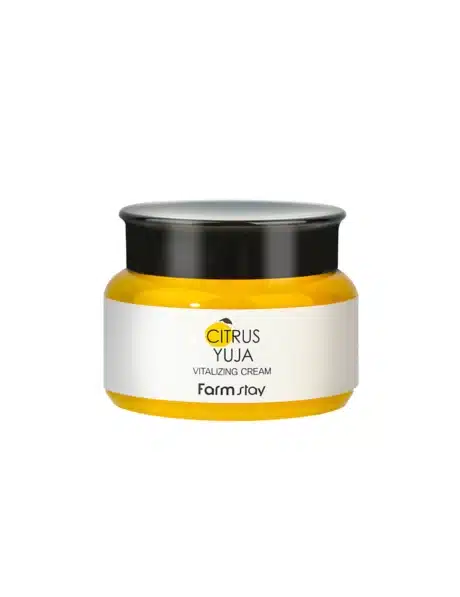 FarmStay Citrus Yuja Vitalizing Cream, Крем за лице с витамин C, 21875