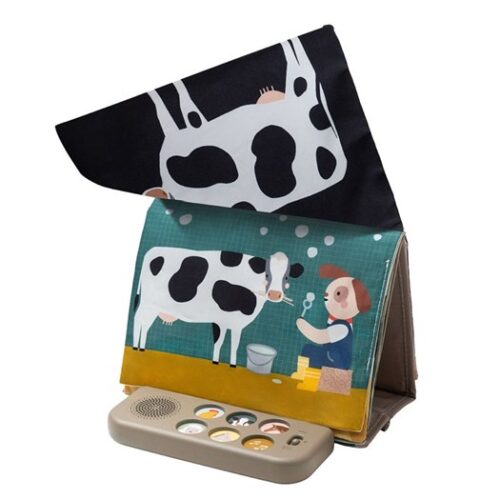 Бебешка музикална книжка, Taf Toys, Ферма Снимка на Бебешка музикална книжка